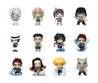 Funko Pop! Animation Mini Figura de Vinyl Mistério Demon Slayer Kimetsu no Yaiba - Envio Aleatório Online Sale