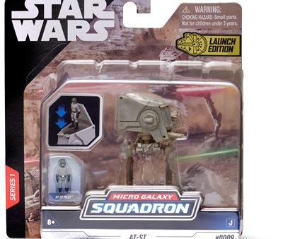 Figura & Nave Star Wars: AT-ST Hoth 8cm - Bizak Cheap