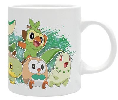 Caneca de Cerâmica Pokémon Grass Partners 320ml - ABYstyle Fashion