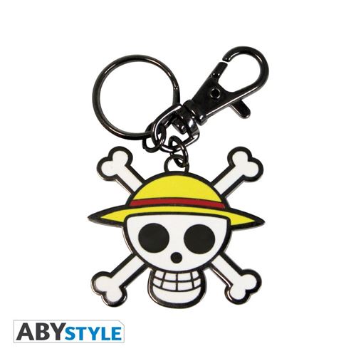 Porta-Chaves Metálico One Piece: Skull Luffy - ABYstyle Supply