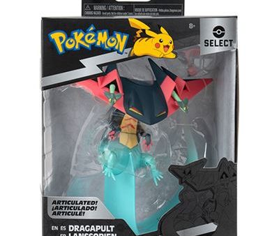 Figura de Ação Pokémon: Dragapult 15cm - Bizak Fashion