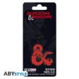 Porta-Chaves Metálico Dungeons & Dragons Ampersand Logo - ABYstyle Fashion