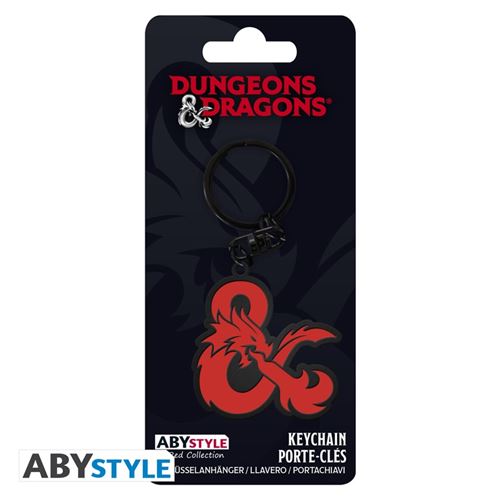 Porta-Chaves Metálico Dungeons & Dragons Ampersand Logo - ABYstyle Fashion