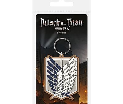 Porta-Chaves de Borracha Attack On Titan Season 4 - Superplay Online Hot Sale