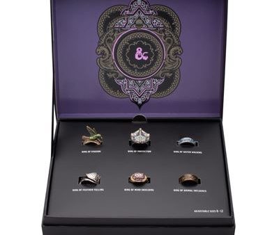 Réplica Dungeon & Dragons - Ring Set Spells - Salesone Online