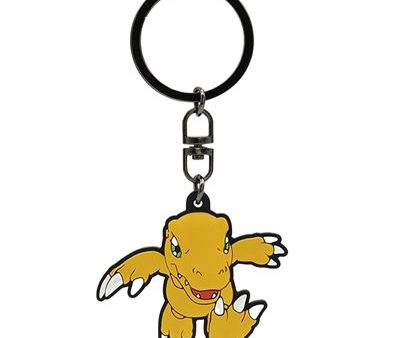 Porta-Chaves de Borracha Digimon: Agumon- ABYstyle Online