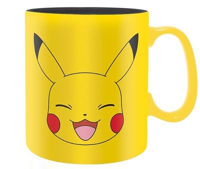 Caneca de Cerâmica Pokémon Pikachu Face 460ml - ABYstyle For Discount