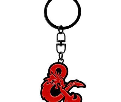 Porta-Chaves Metálico Dungeons & Dragons Ampersand Logo - ABYstyle Fashion