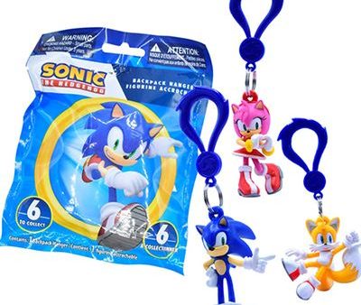 Porta-Chaves 3D Sonic The Hedgehog - Bizak - Envio Aleatório Fashion