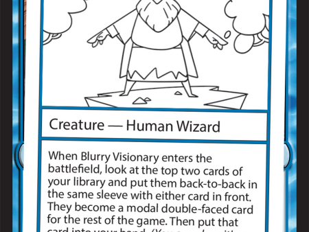 Blurry Visionary [Mystery Booster 2 Playtest Cards] Online Hot Sale