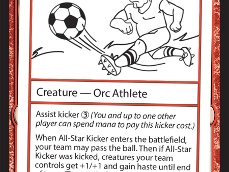 All-Star Kicker [Mystery Booster 2 Playtest Cards] Supply