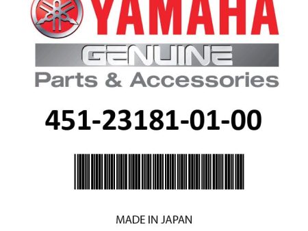 Yamaha - Screw, pan head(6b0) - 451-23181-01-00 For Discount