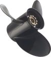 Mercury - Black Max Aluminum Propeller - 3-Blade - 25 - 30 HP Bigfoot   Command Thrust FourStroke (all years), 30 HP TwoStroke (2005 and earlier), 40 - 60 HP (all year) - 10 Dia. - 17 Pitch - 48-73144A45 Supply